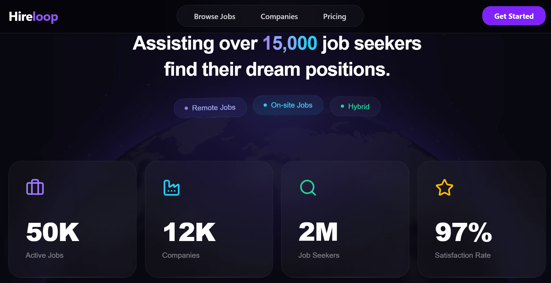 HireLoop screenshot 2