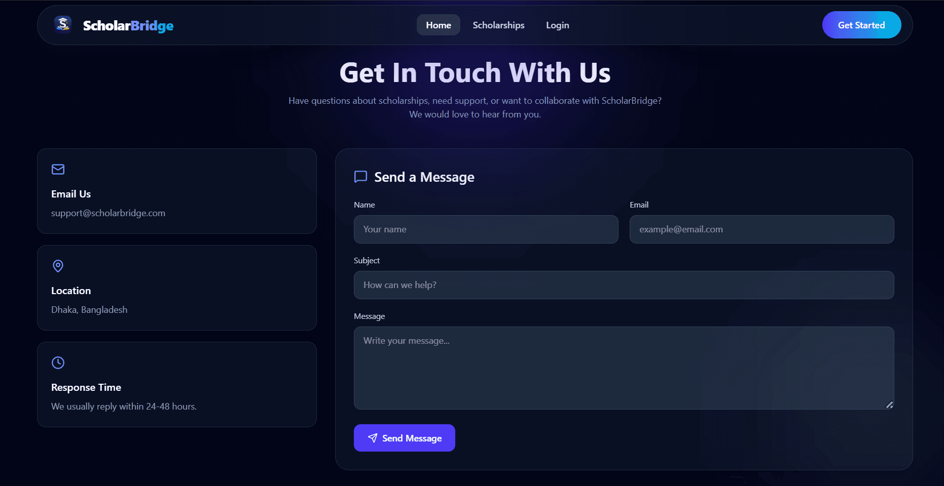 ScholarBridge screenshot 4