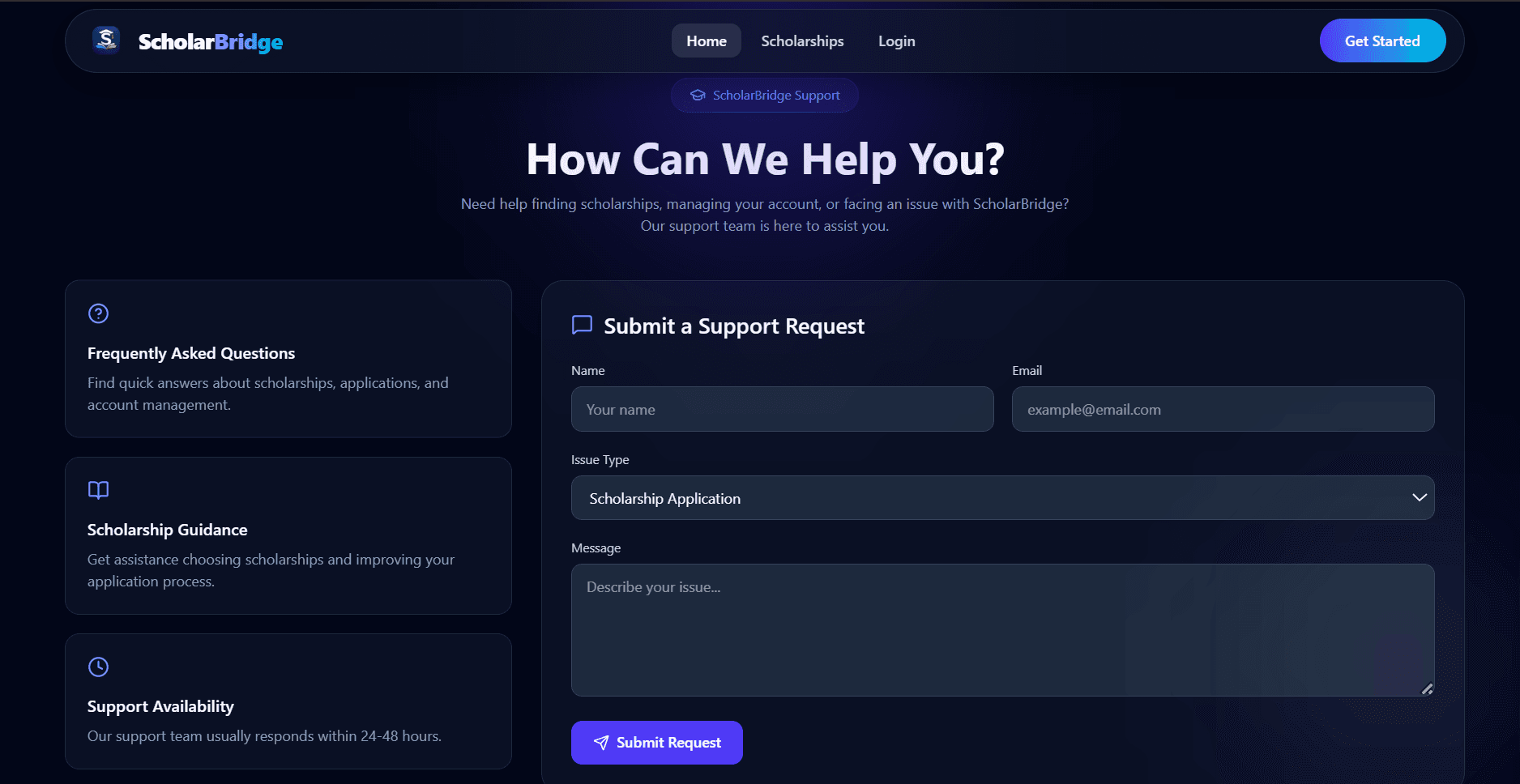 ScholarBridge screenshot 5
