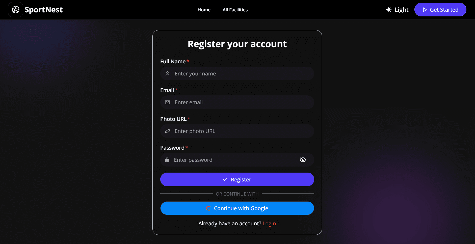 SportNest screenshot 2
