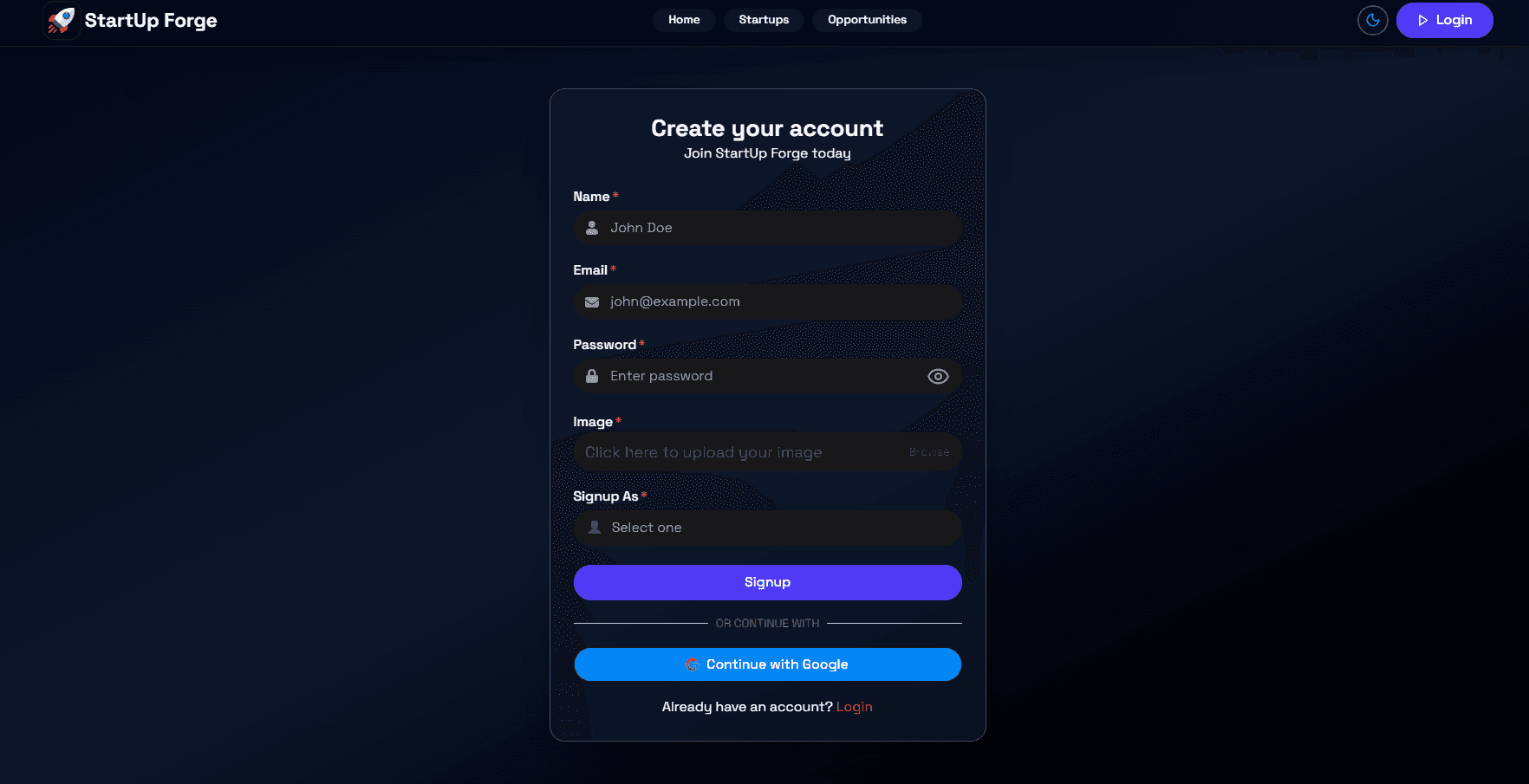 StartupForge screenshot 3